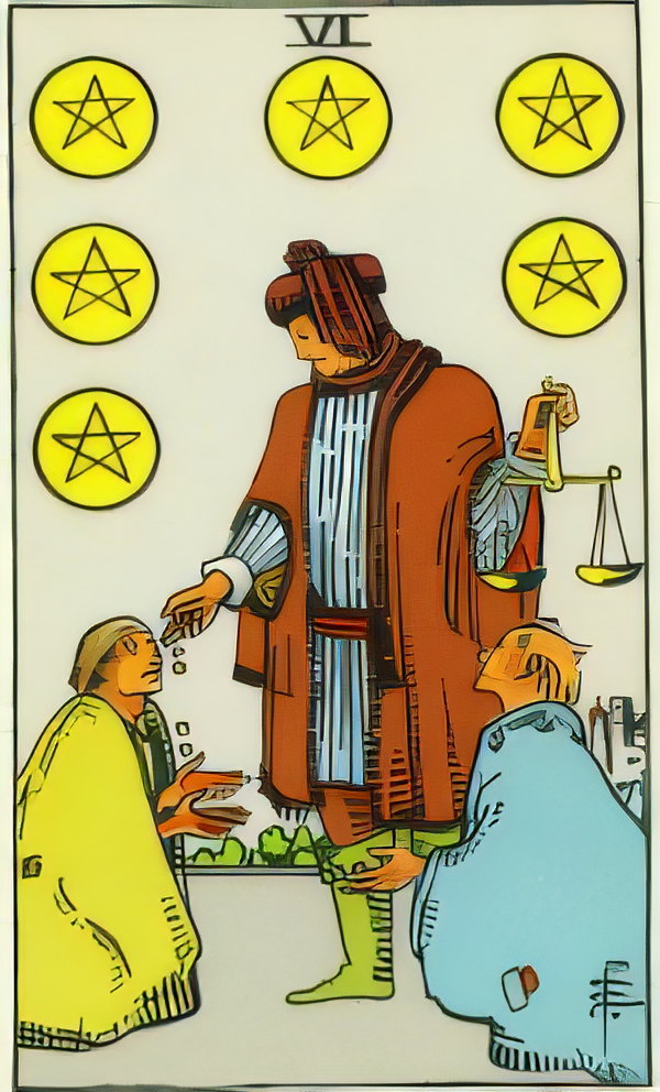 Six of Pentacles