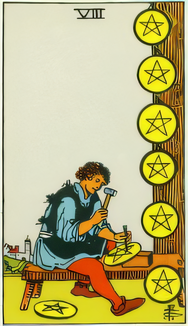 Eight of Pentacles